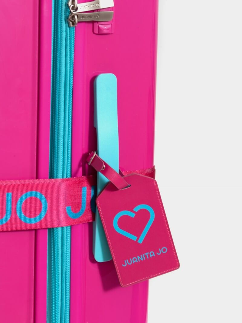 Kit De Viaje Para Valija Fucsia
