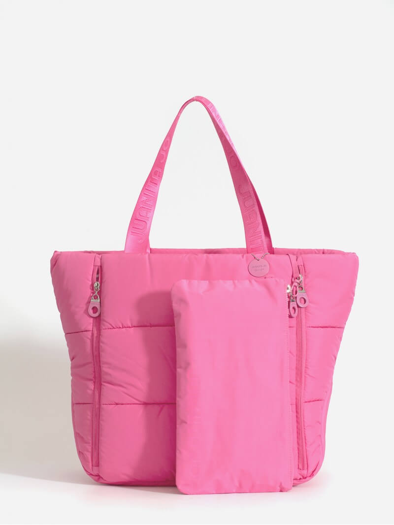 Cartera Puffer Fucsia Caro