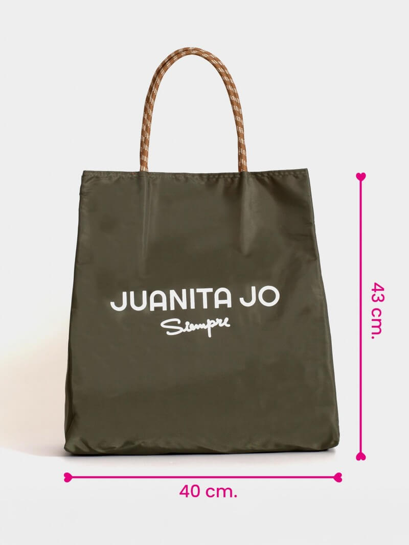 Tote Bag Grande Verde Buenos Aires
