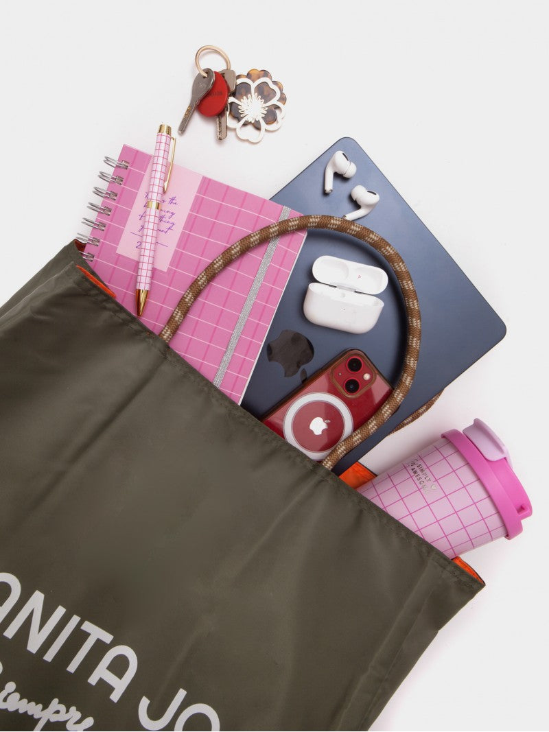 Tote Bag Grande Verde Buenos Aires