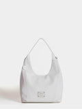 Cartera Tipo Hobo Blanca Mediana Nala