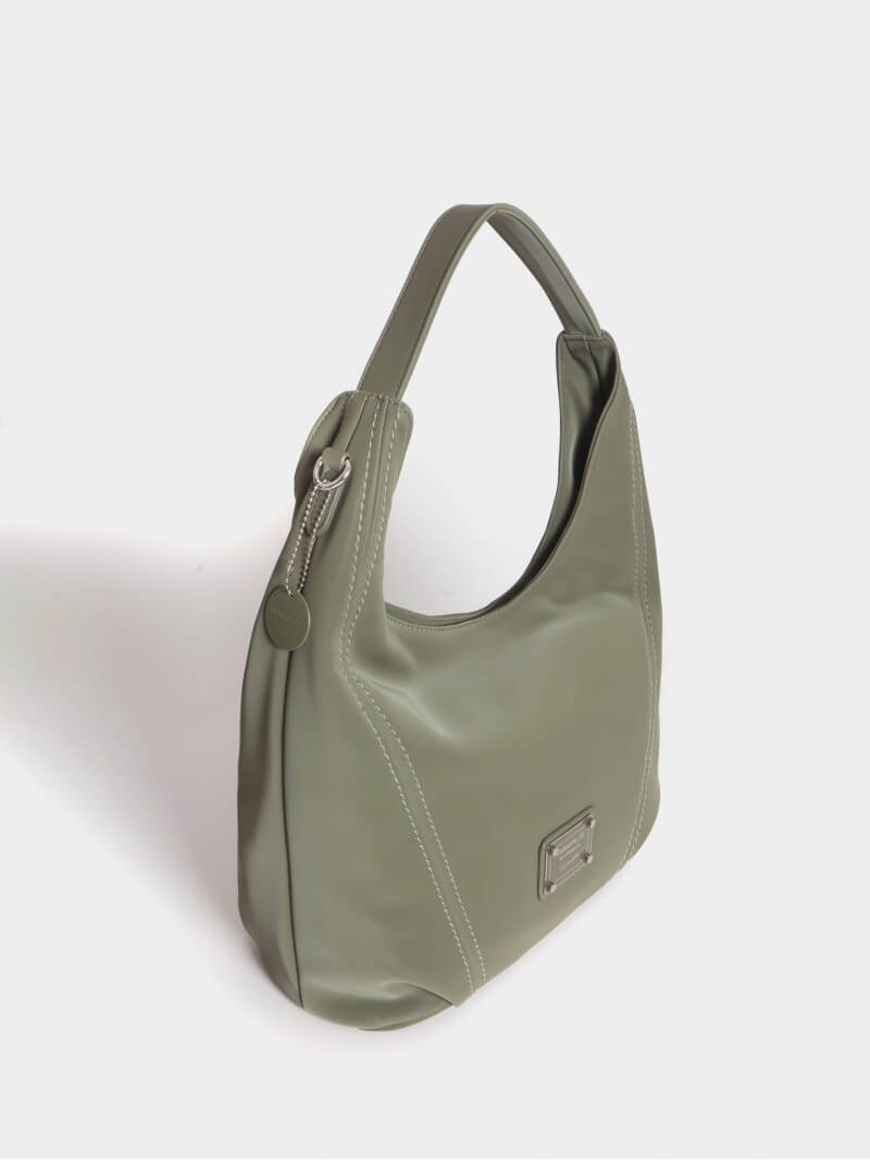 Cartera Tipo Hobo Verde Mediana Nala