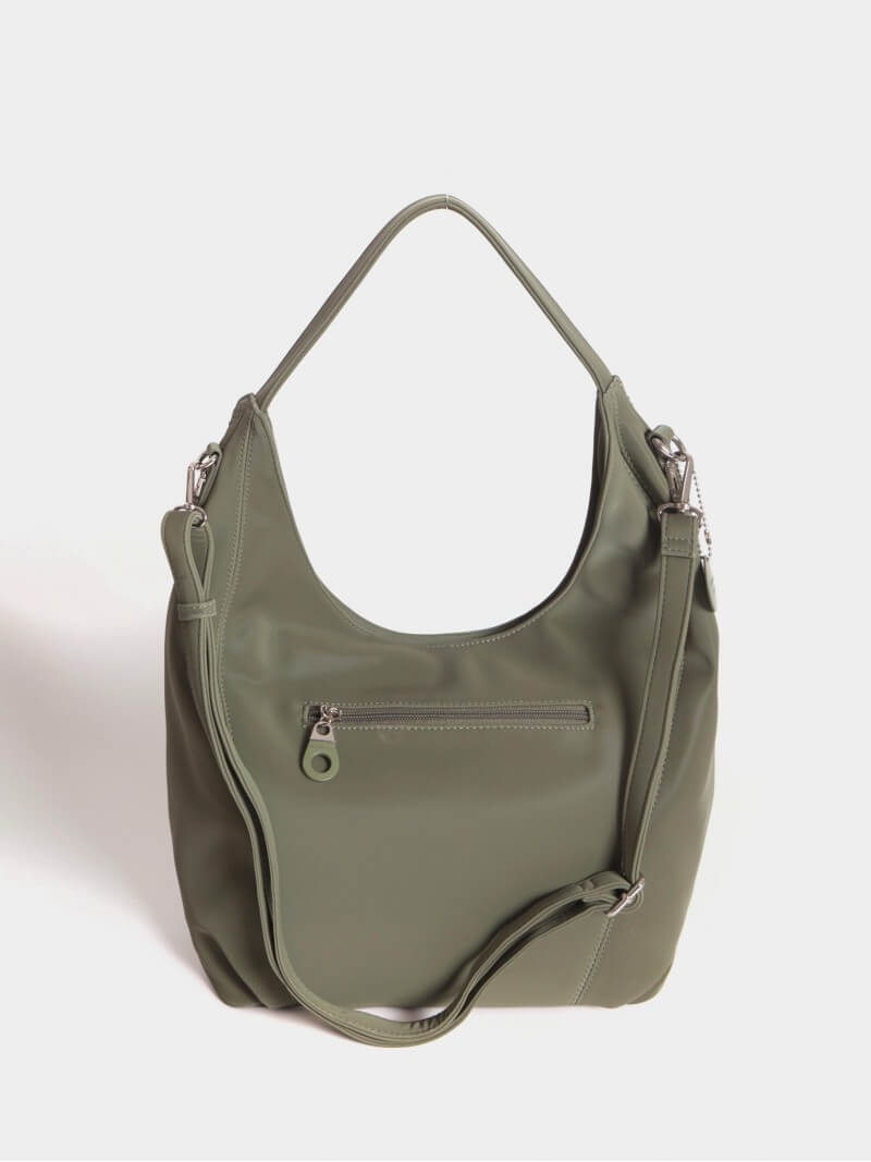 Cartera Tipo Hobo Verde Mediana Nala