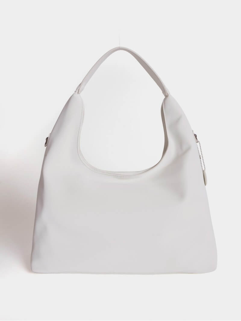 Cartera Tipo Hobo Blanca Grande Nala