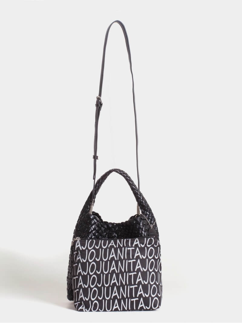 Cartera Negra Chica Lazo