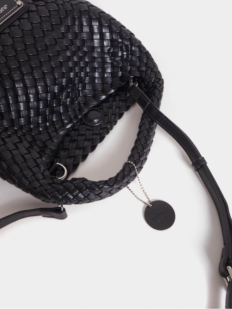 Cartera Negra Chica Lazo
