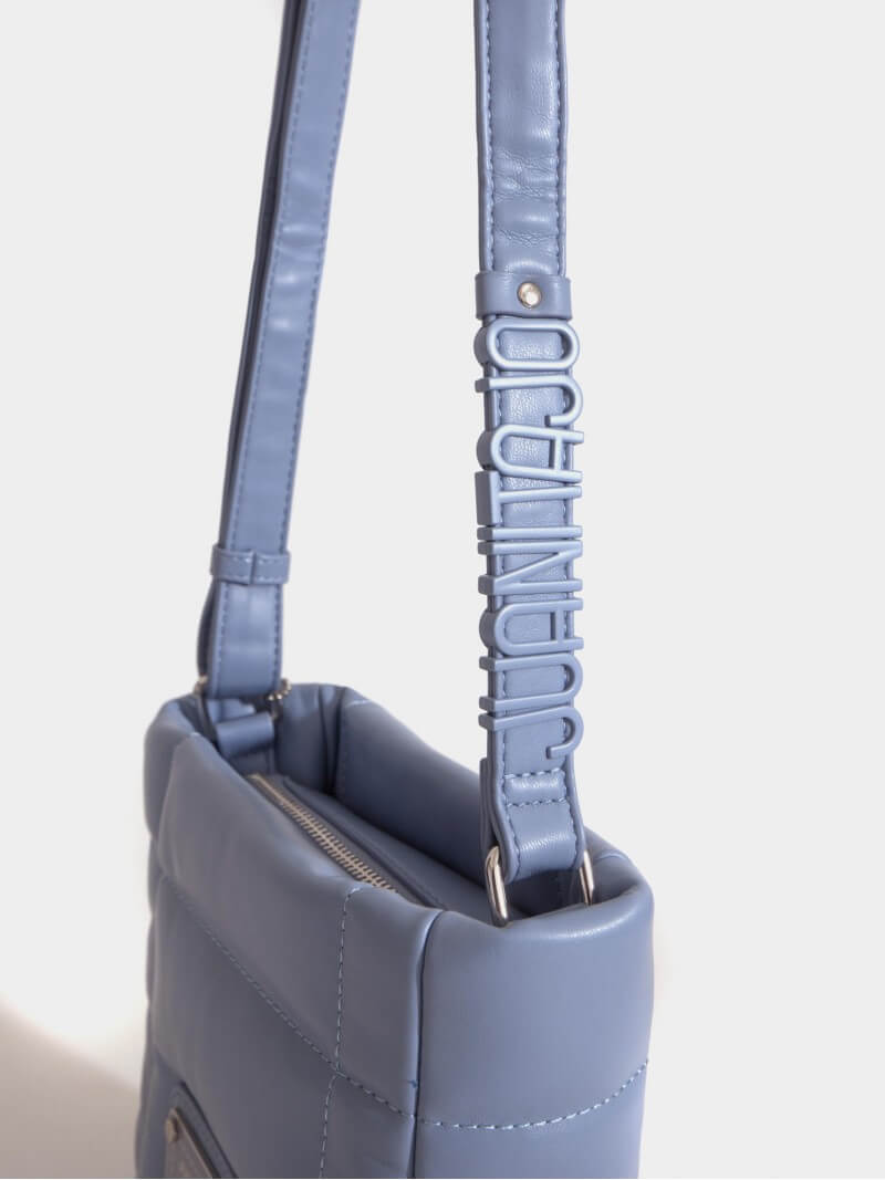 Bandolera Celeste Puffer