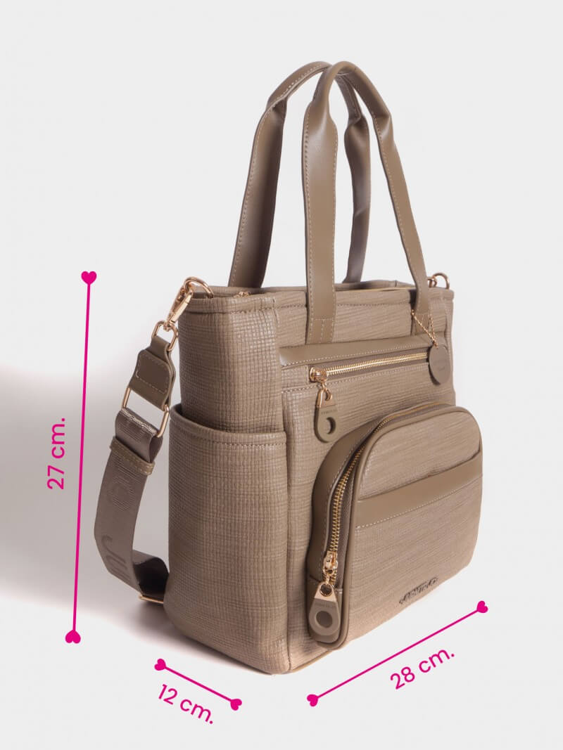 Cartera Mediana Verde Diana