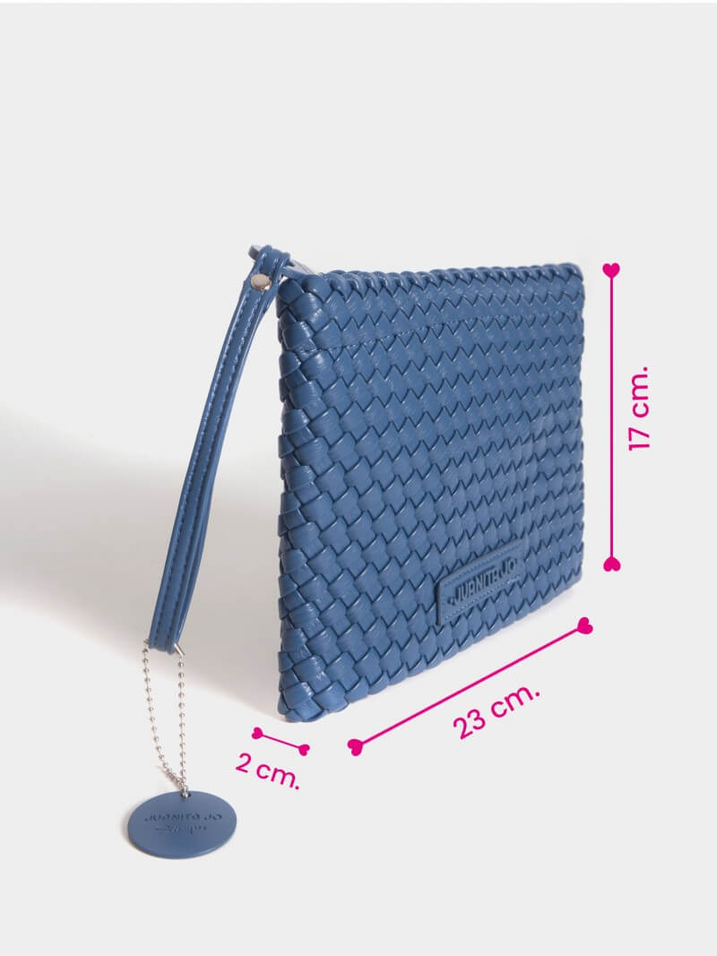 Pouch Azul Lazo