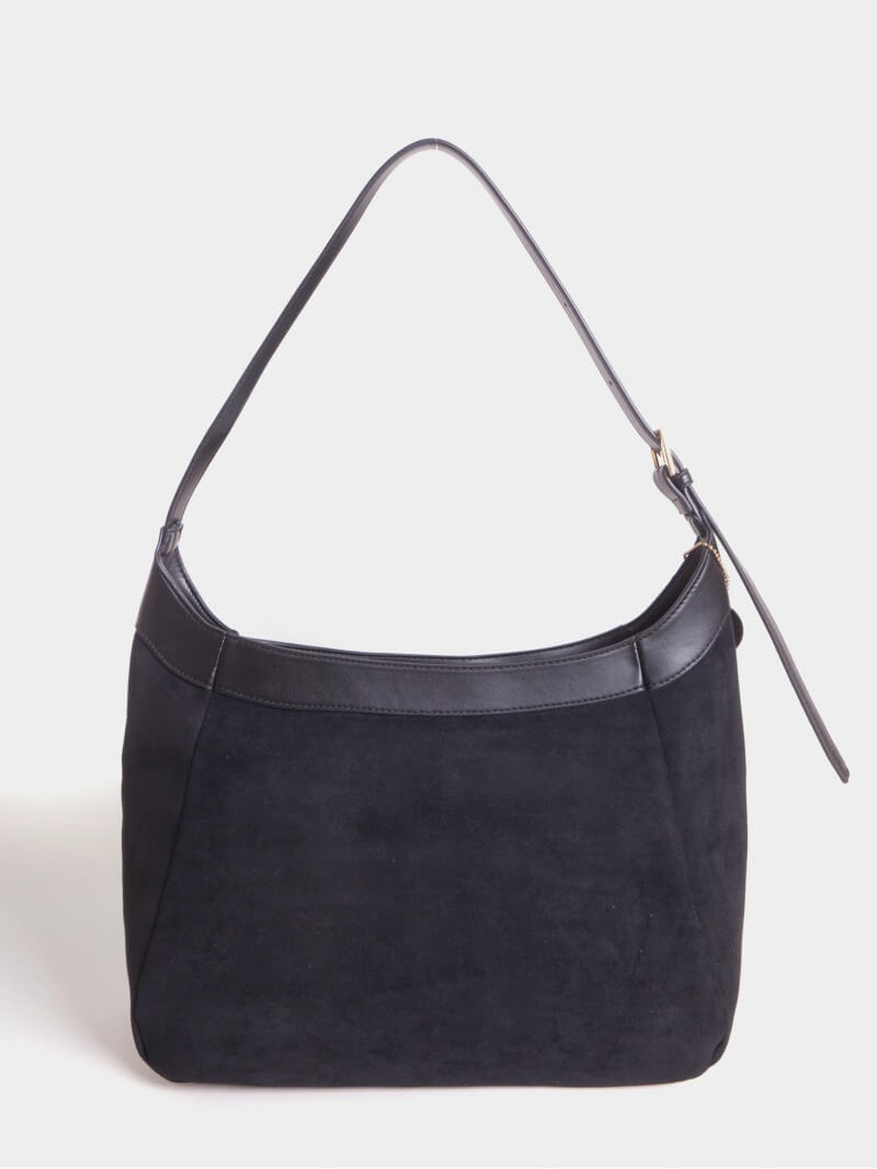 Cartera De Hombro Negra Virginia