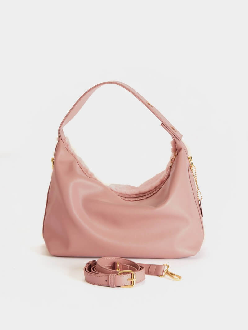 Cartera De Mano Rosa Dolina