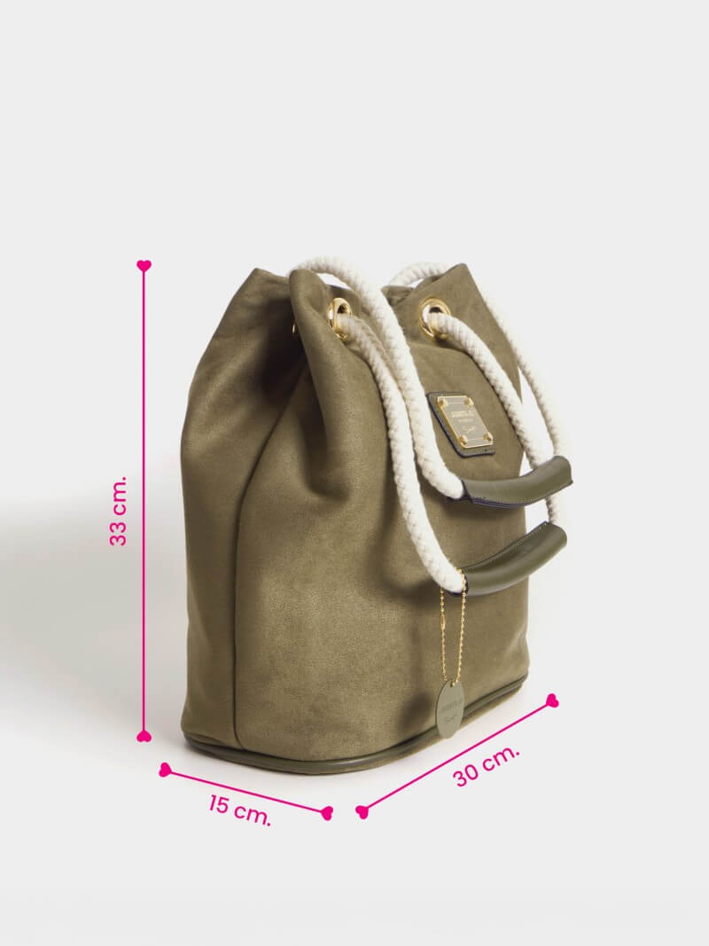 Cartera Bucket Verde Montana