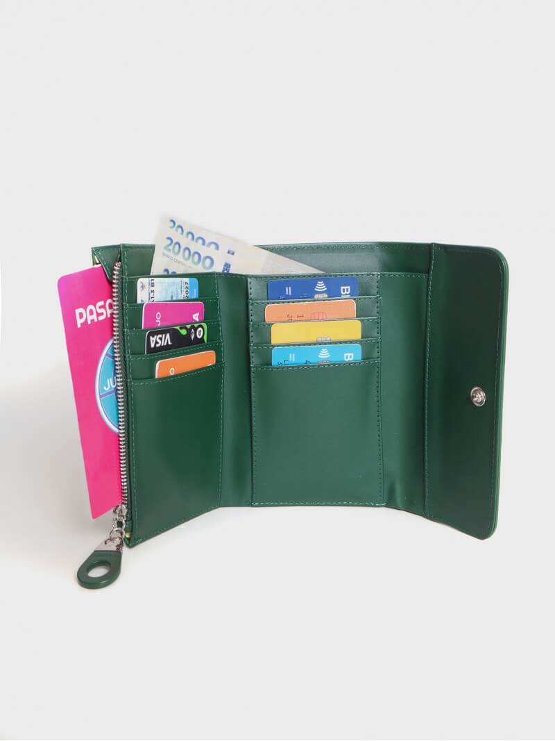 Billetera Mediana Verde