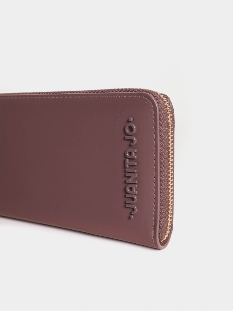 Billetera Mediana Vertical Chocolate