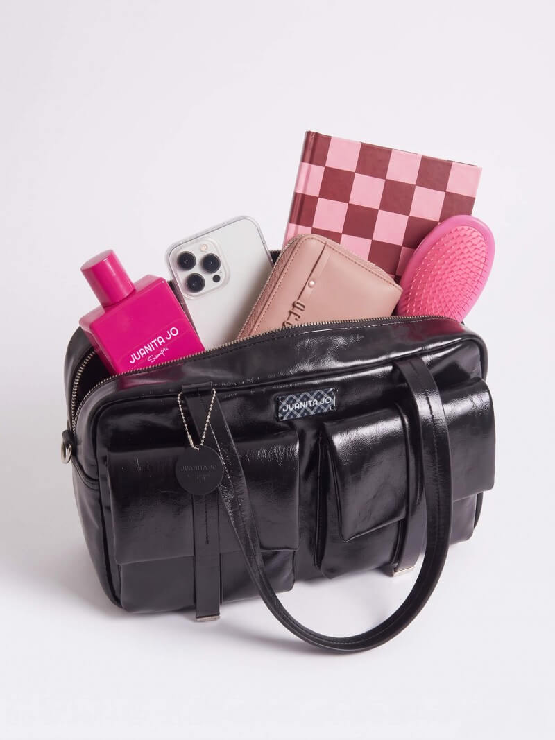 Cartera Negra Grande Roxie