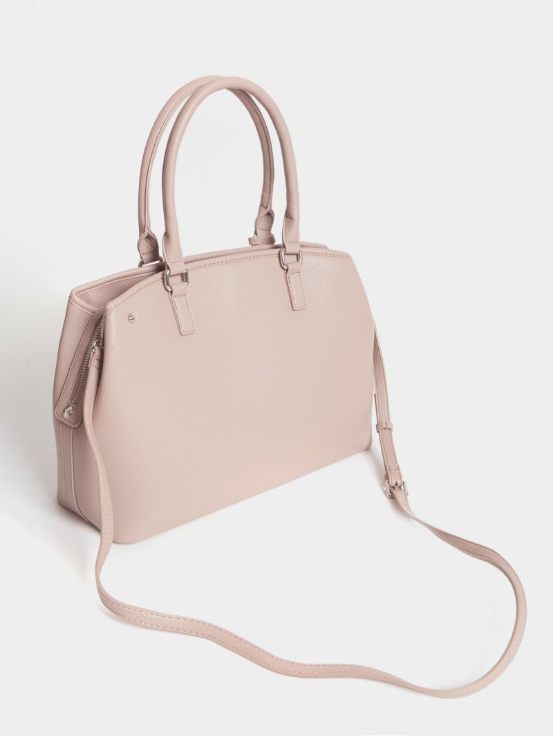Cartera De Mano Grande Venecia Visón