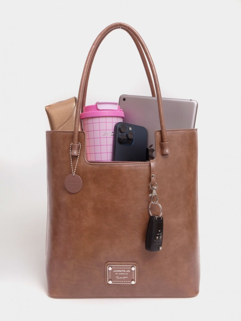 Cartera Rectangular Dona Chocolate
