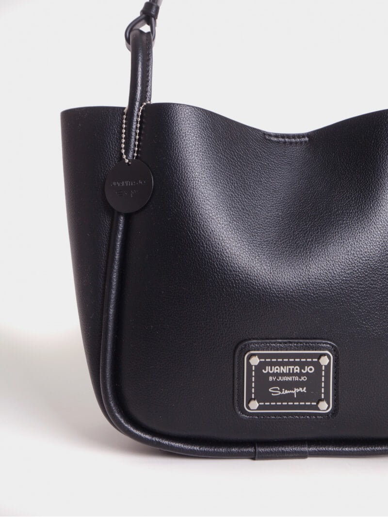 Cartera Carol Mediana Negro