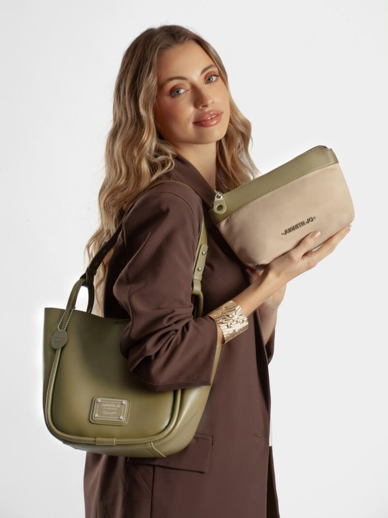 Cartera Carol Mediana Verde
