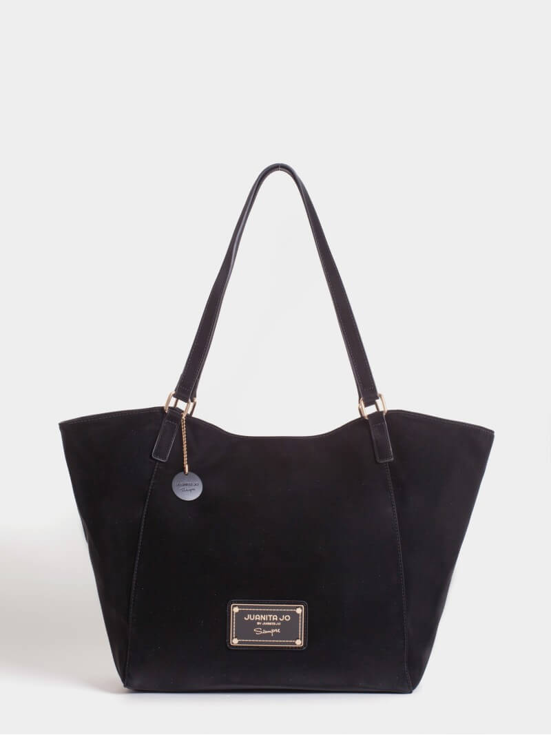 Cartera Grande Negra Amira Negro