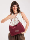 Cartera Mediana Bordó Amira Bordo
