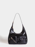 Cartera Charol Ginebra Negro