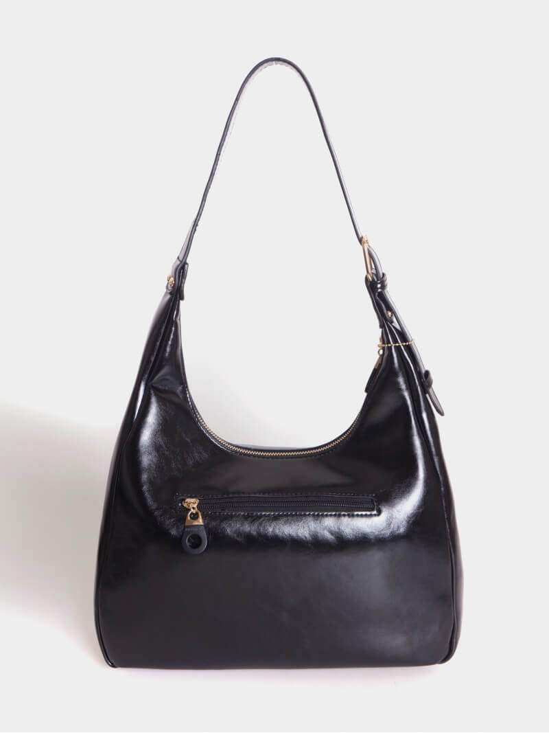 Cartera Charol Ginebra Negro