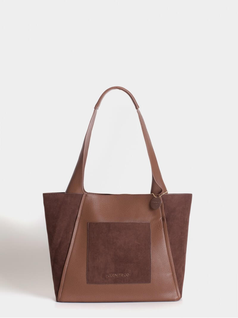Cartera Con Bolsillo Externo Montana Marrón