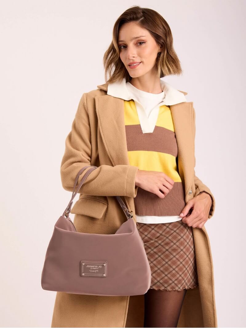 Cartera Mediana Chocolate Amira Chocolate