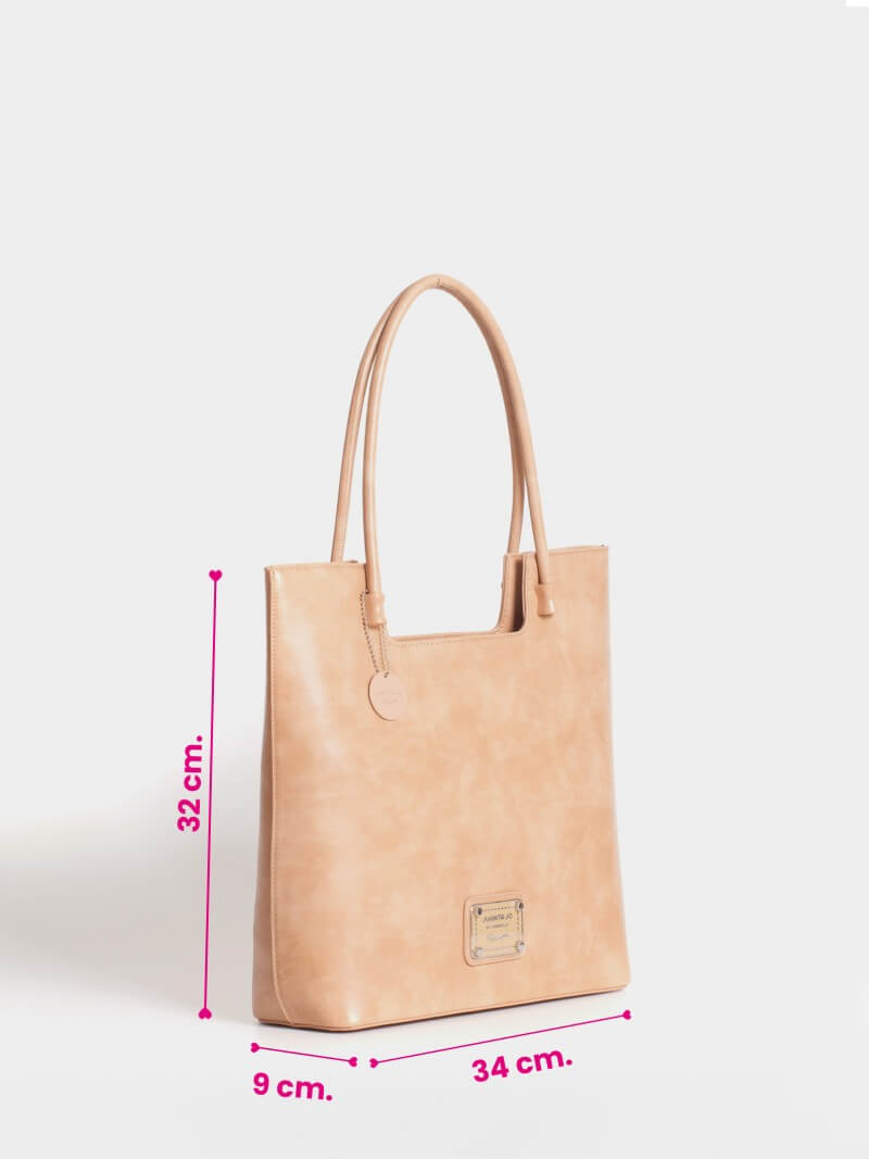 Cartera Rectangular Dona Camel