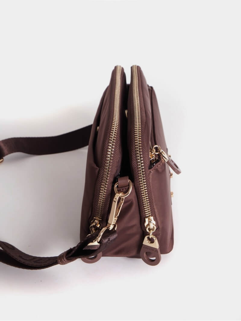 Bandolera Lisa Novytex Marrón