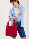 Cartera Tipo Hobo Roja Mediana Nala