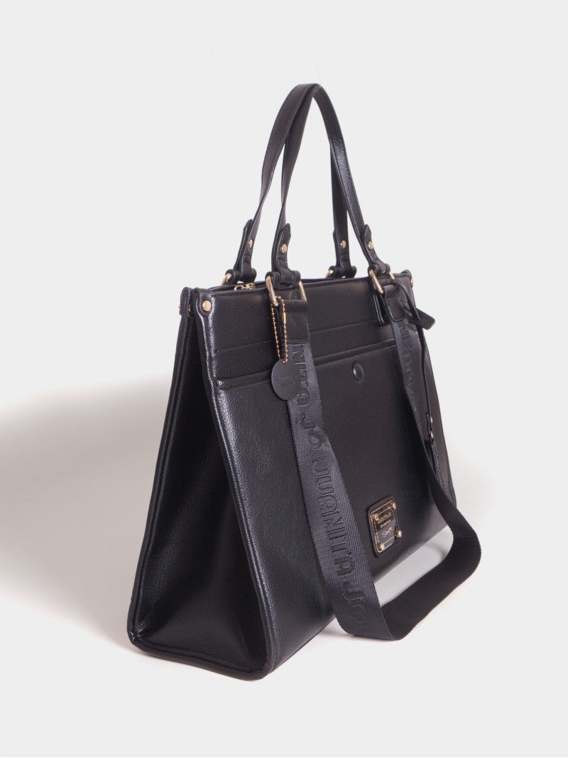 Cartera Tipo Maletín Madrid Negro