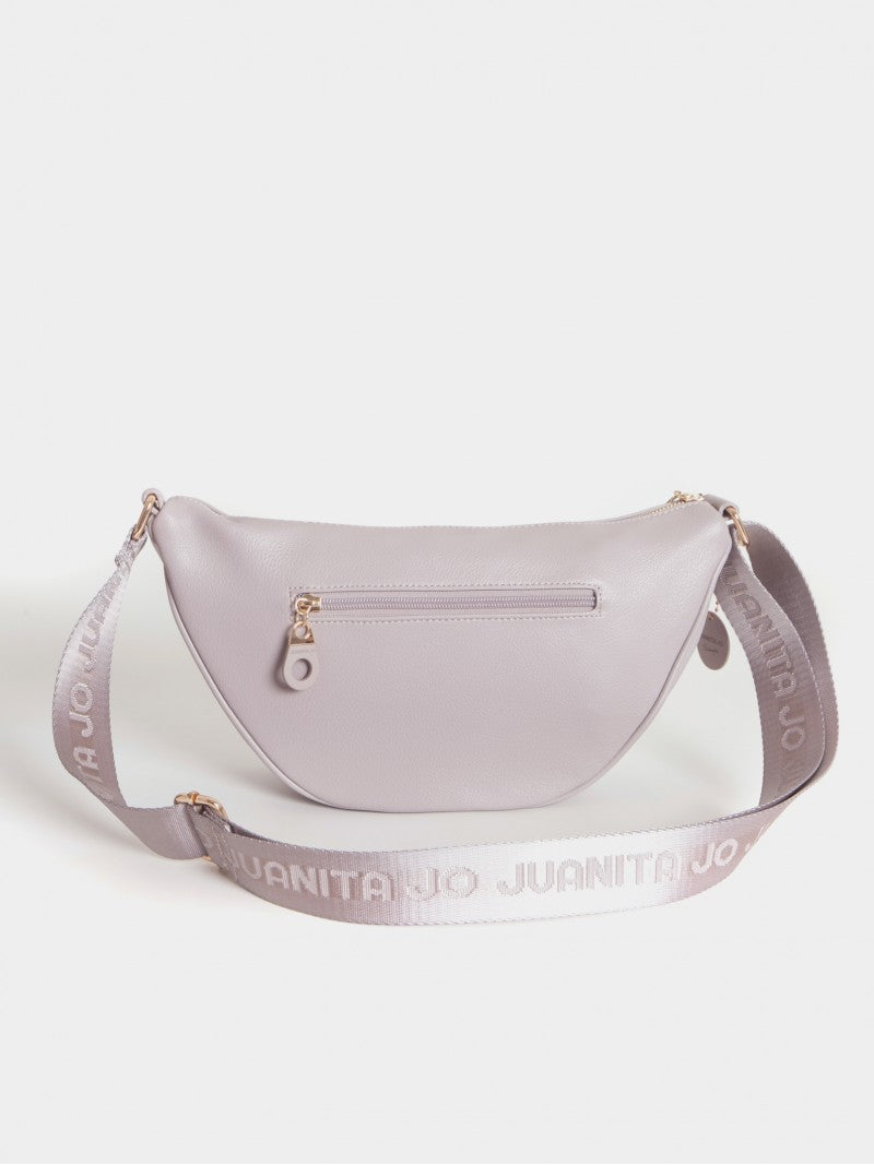 Bandolera Medialuna Madrid Gris