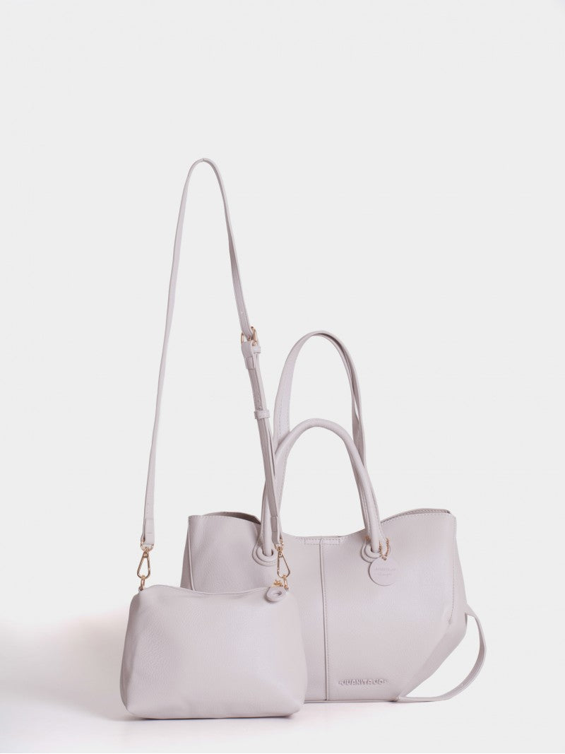 Cartera Marinero Y Bandolera Dakota Gris