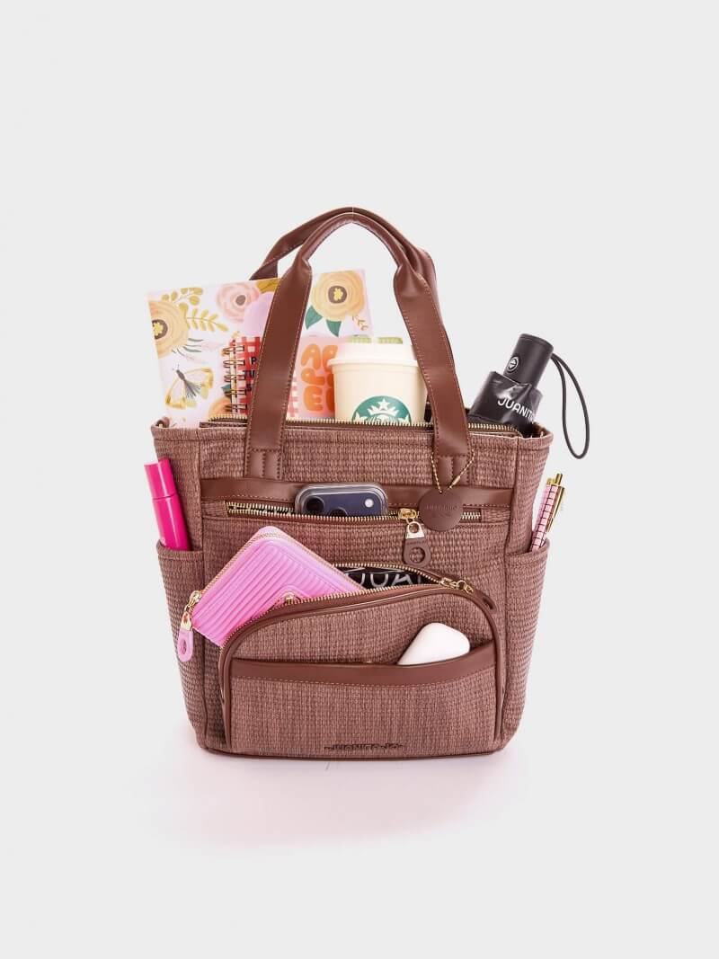 Cartera Mediana Marrón Diana