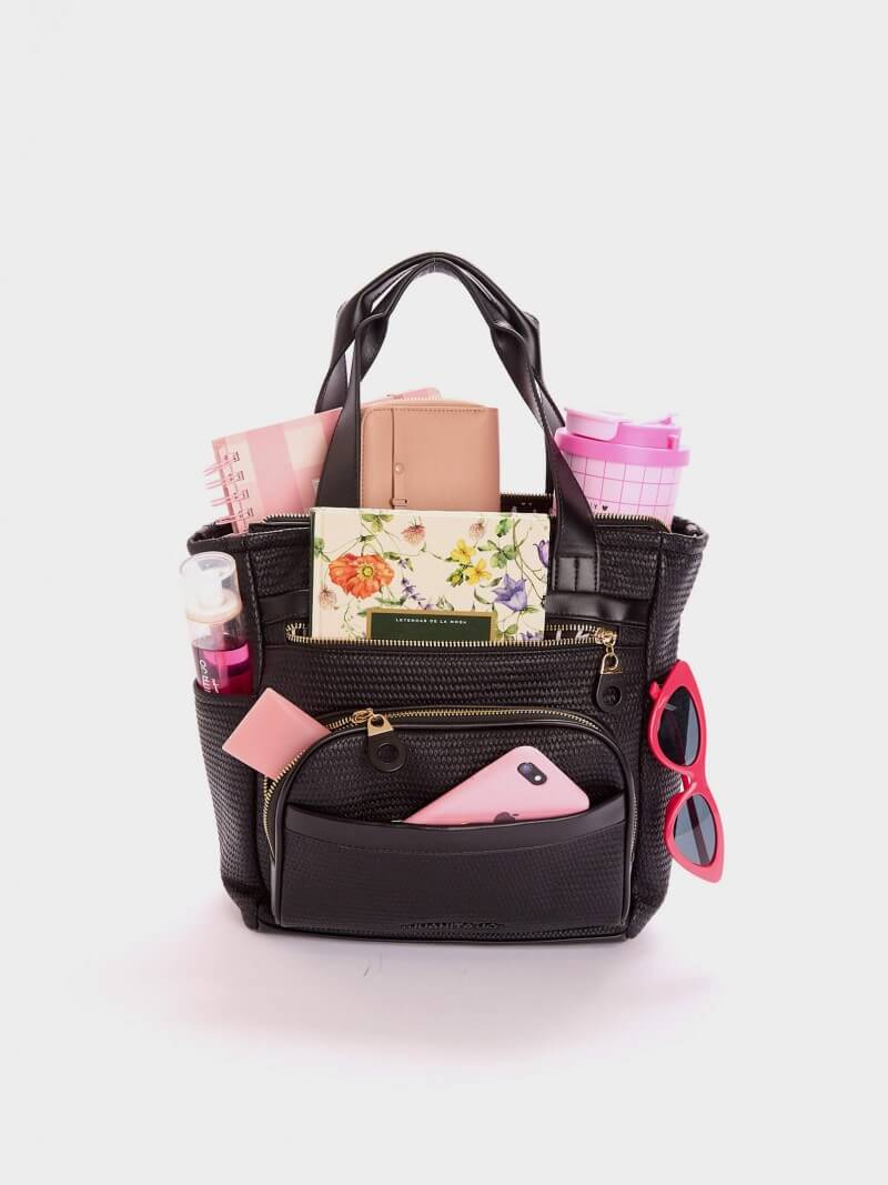 Cartera Negra Mediana Diana
