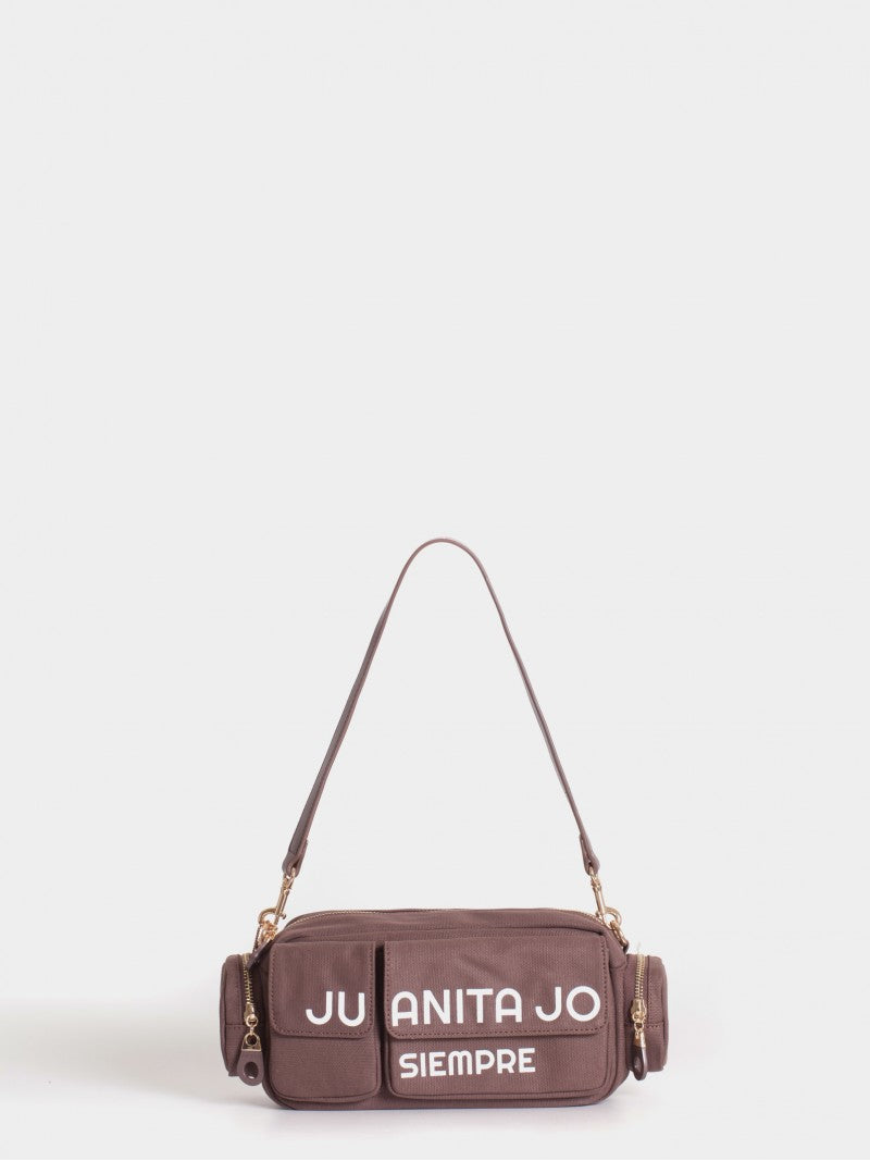 Cartera De Hombro Dafne Marrón