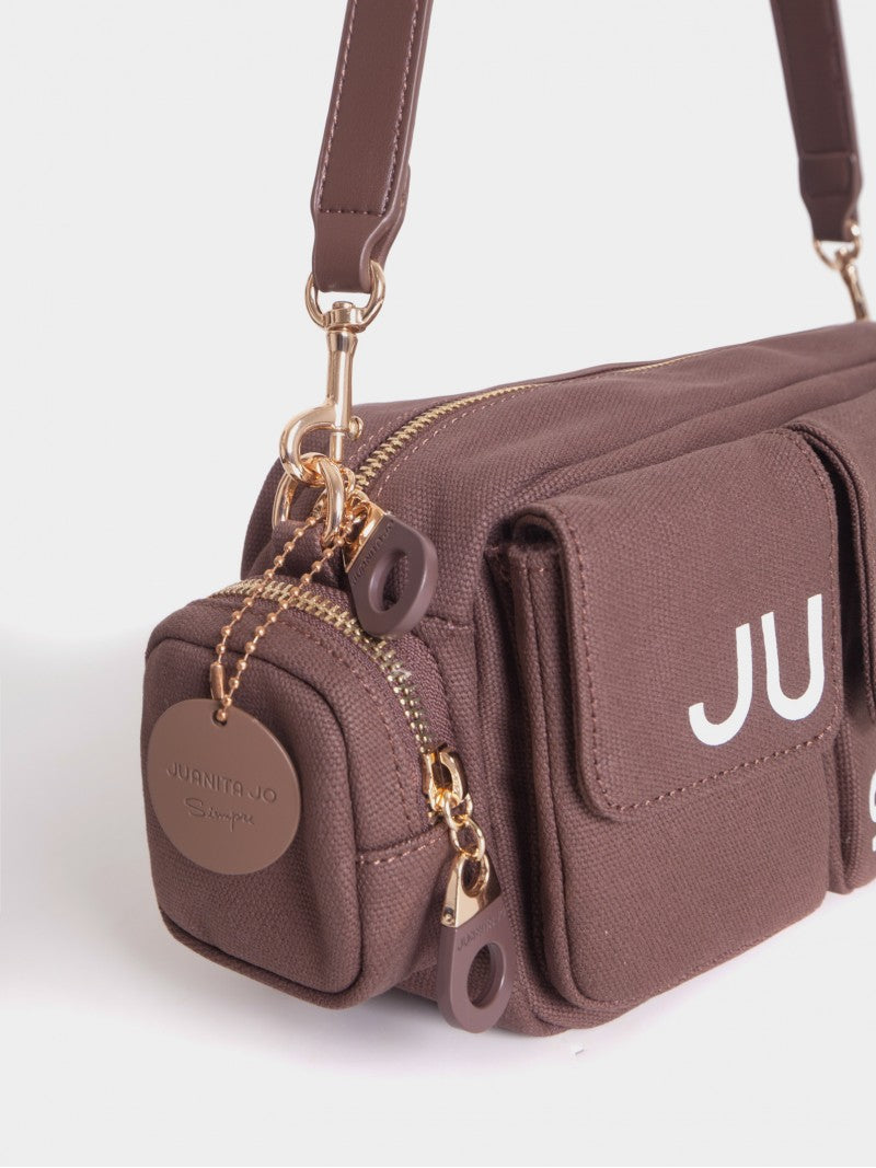 Cartera De Hombro Dafne Marrón