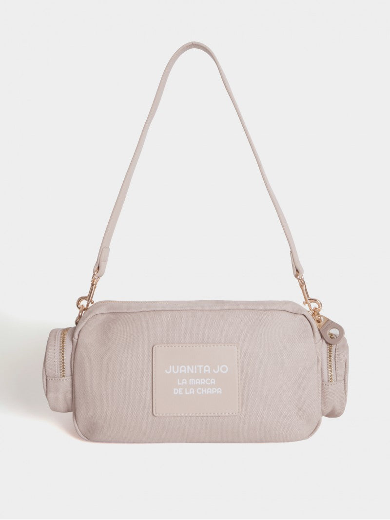 Cartera De Hombro Dafne Crema