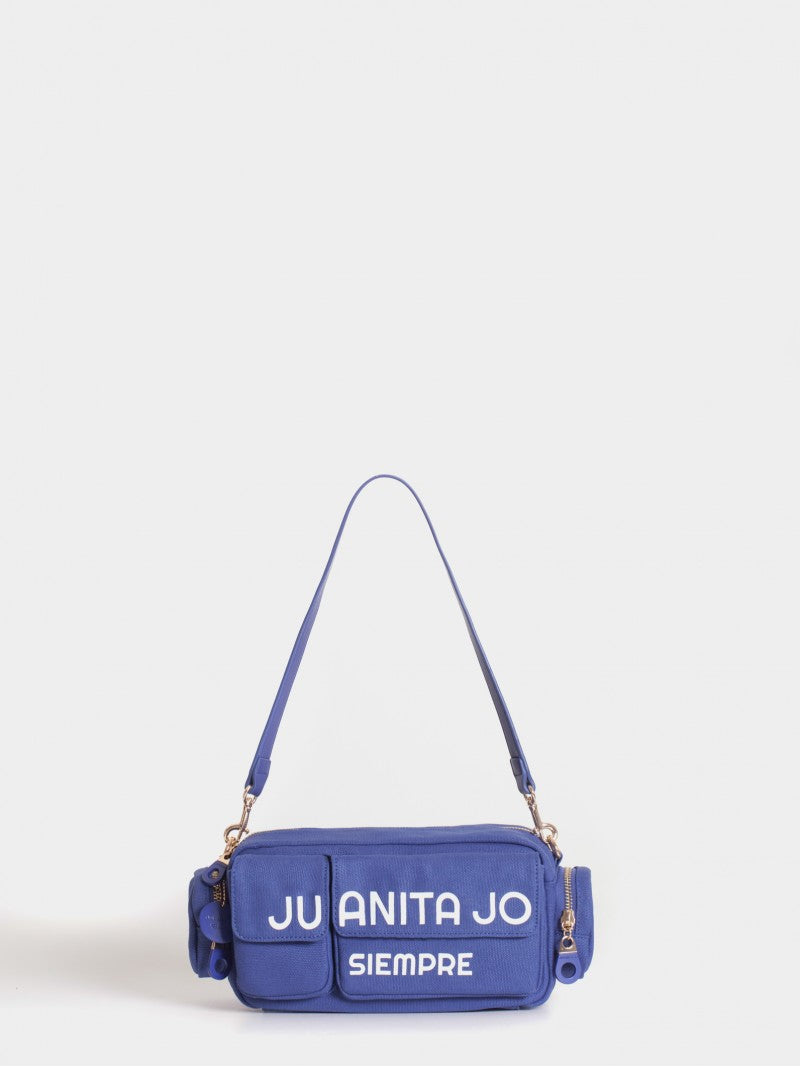 Cartera De Hombro Dafne Azul