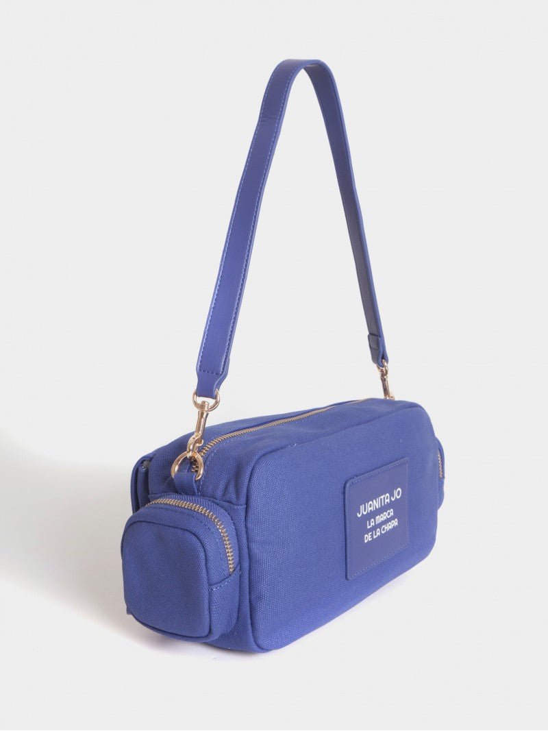 Cartera De Hombro Dafne Azul