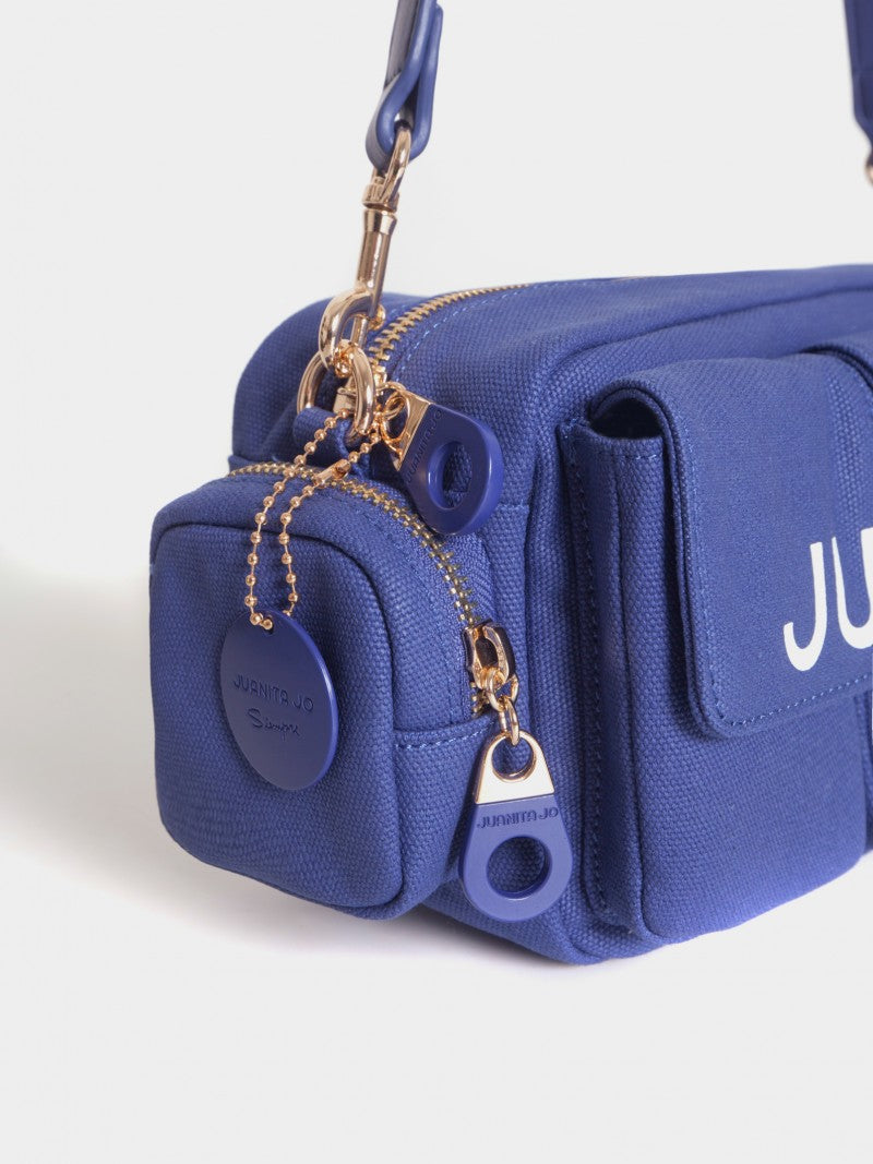 Cartera De Hombro Dafne Azul