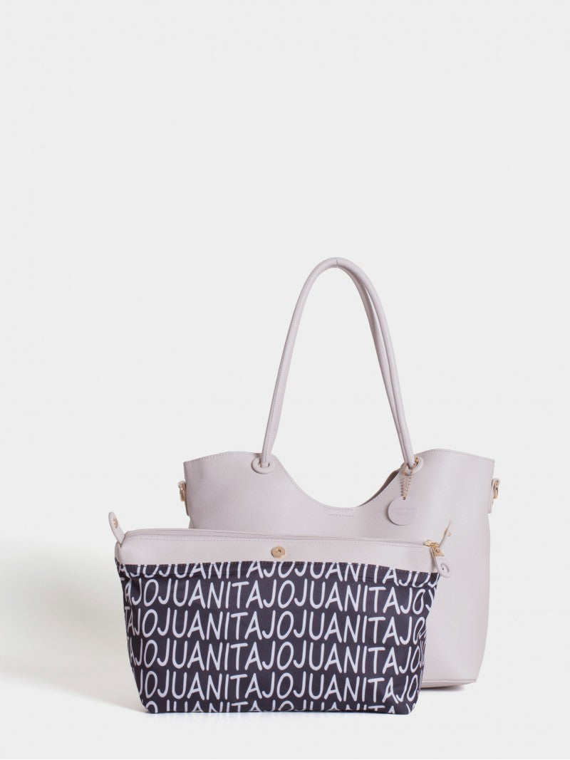 Cartera Serena Gris