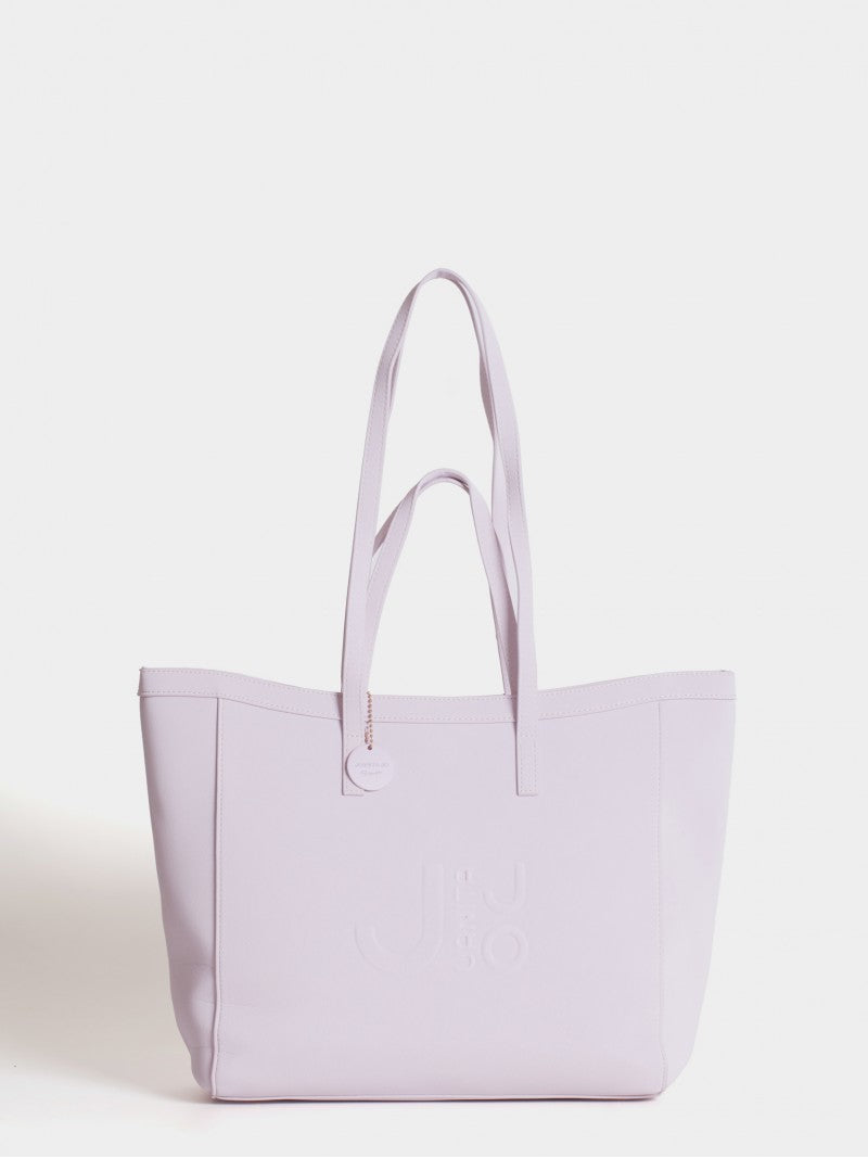 Cartera Jana Con Doble Asa Rosa