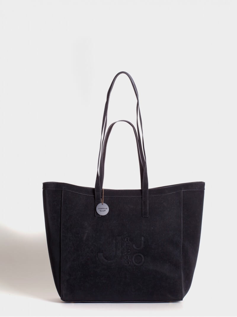 Cartera Jana Con Doble Asa Negro
