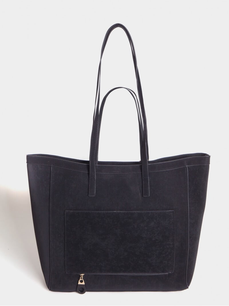 Cartera Jana Con Doble Asa Negro