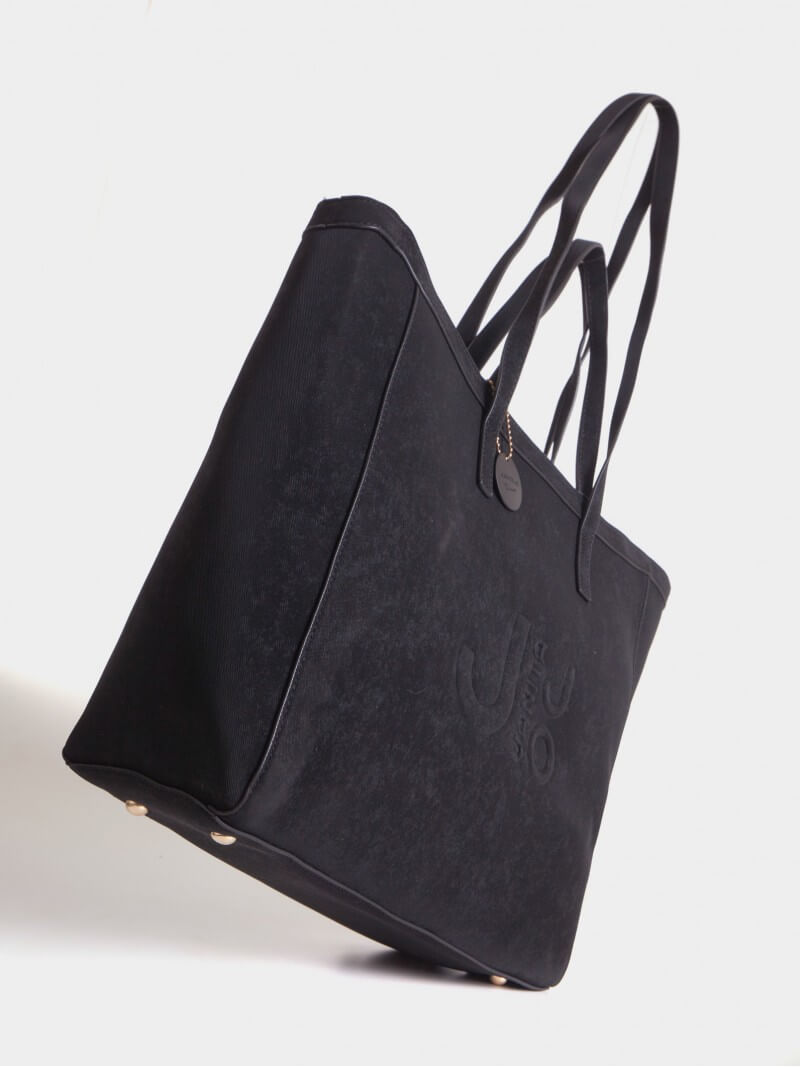 Cartera Jana Con Doble Asa Negro