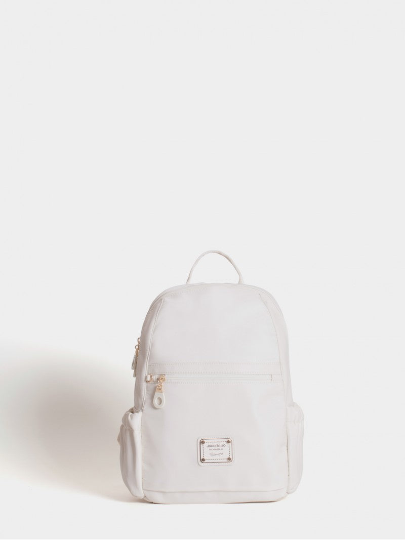 Mochila De Novytex Para Notebook Zoe Blanco