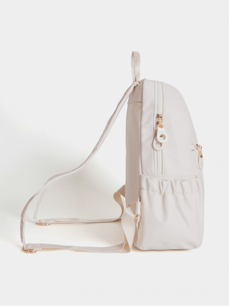 Mochila De Novytex Para Notebook Zoe Blanco